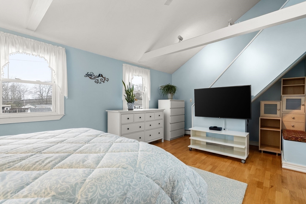 19 Overlook Road Holbrook, MA 02343 - Photo 22 of 42 a bedroom with furniture and flat screen tv