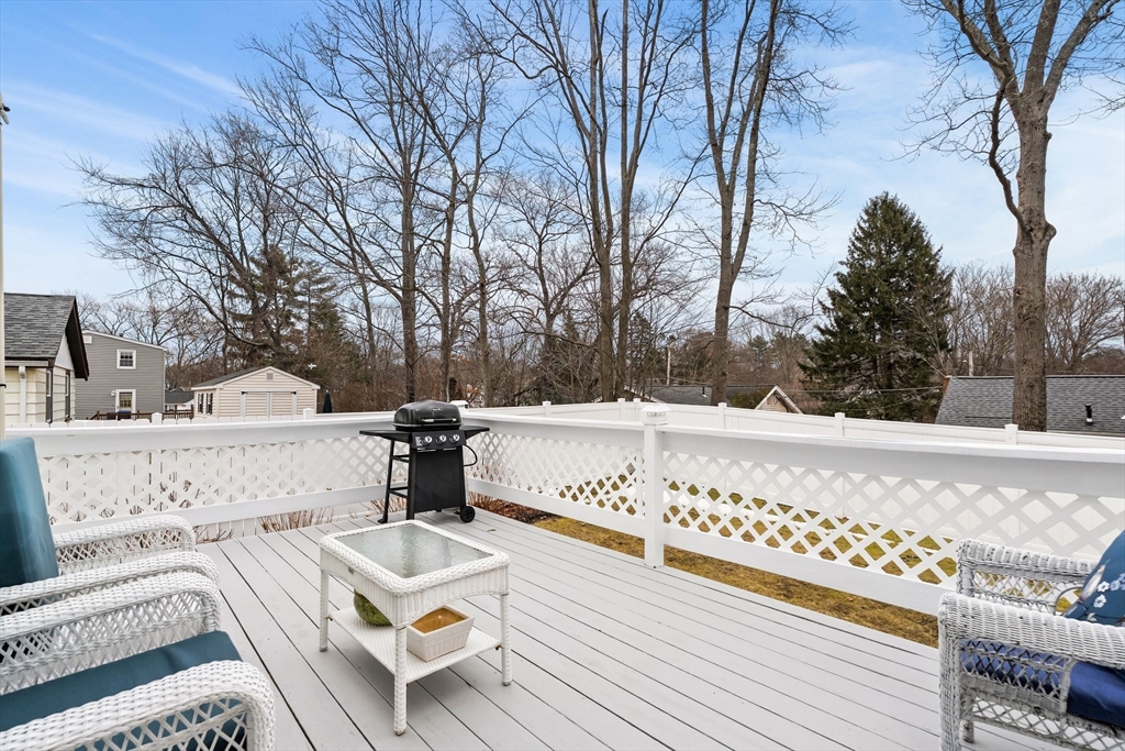 19 Overlook Road Holbrook, MA 02343 - Photo 34 of 42 a view of a bench in the roof