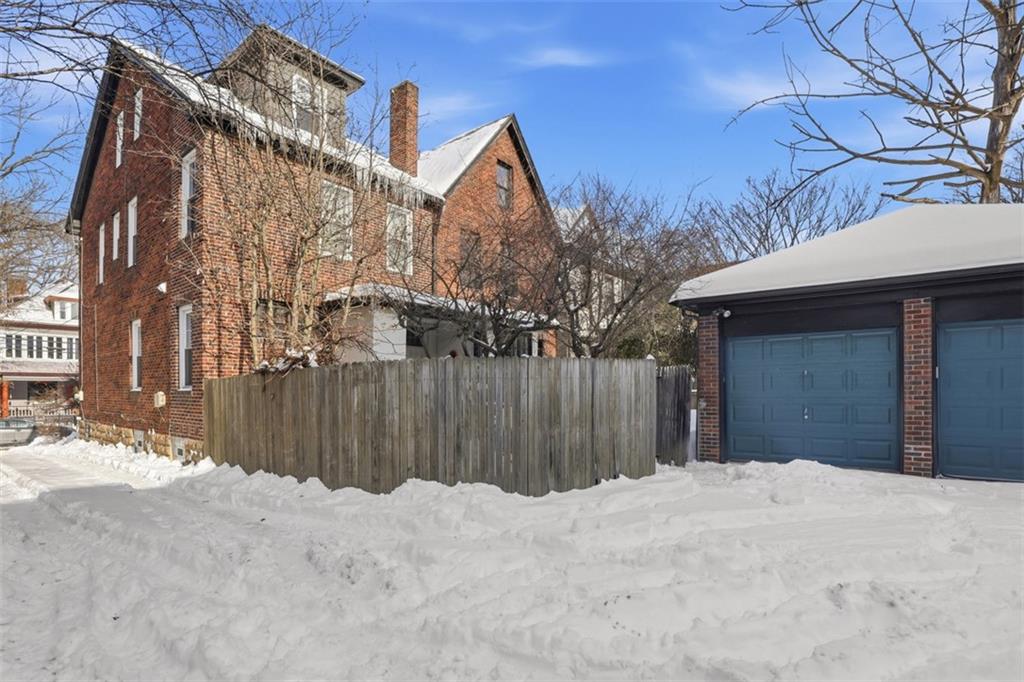 5928 Kentucky Avenue Pittsburgh, PA 15232 - Photo 38 of 40 a view of a house with a snow in the yard