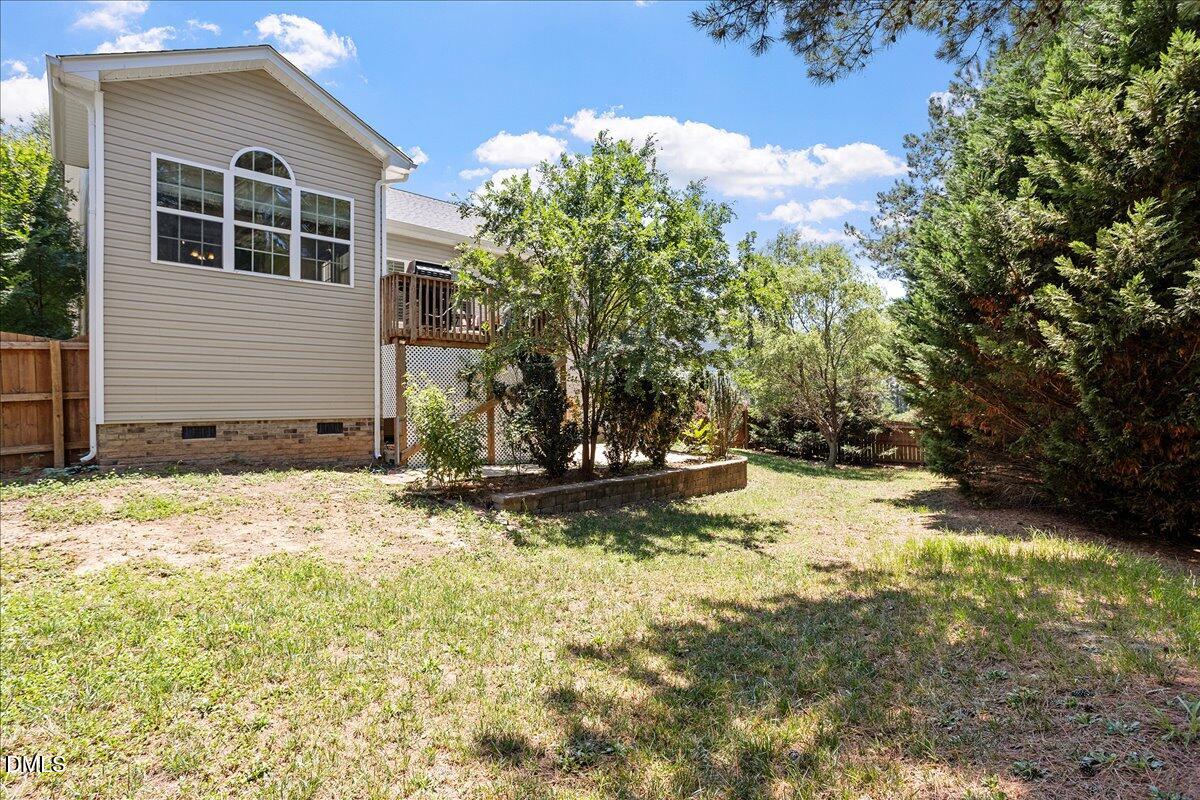 115 Hidden Fox Path Garner, NC 27529 - Photo 19 of 20 Exterior Back with calming views