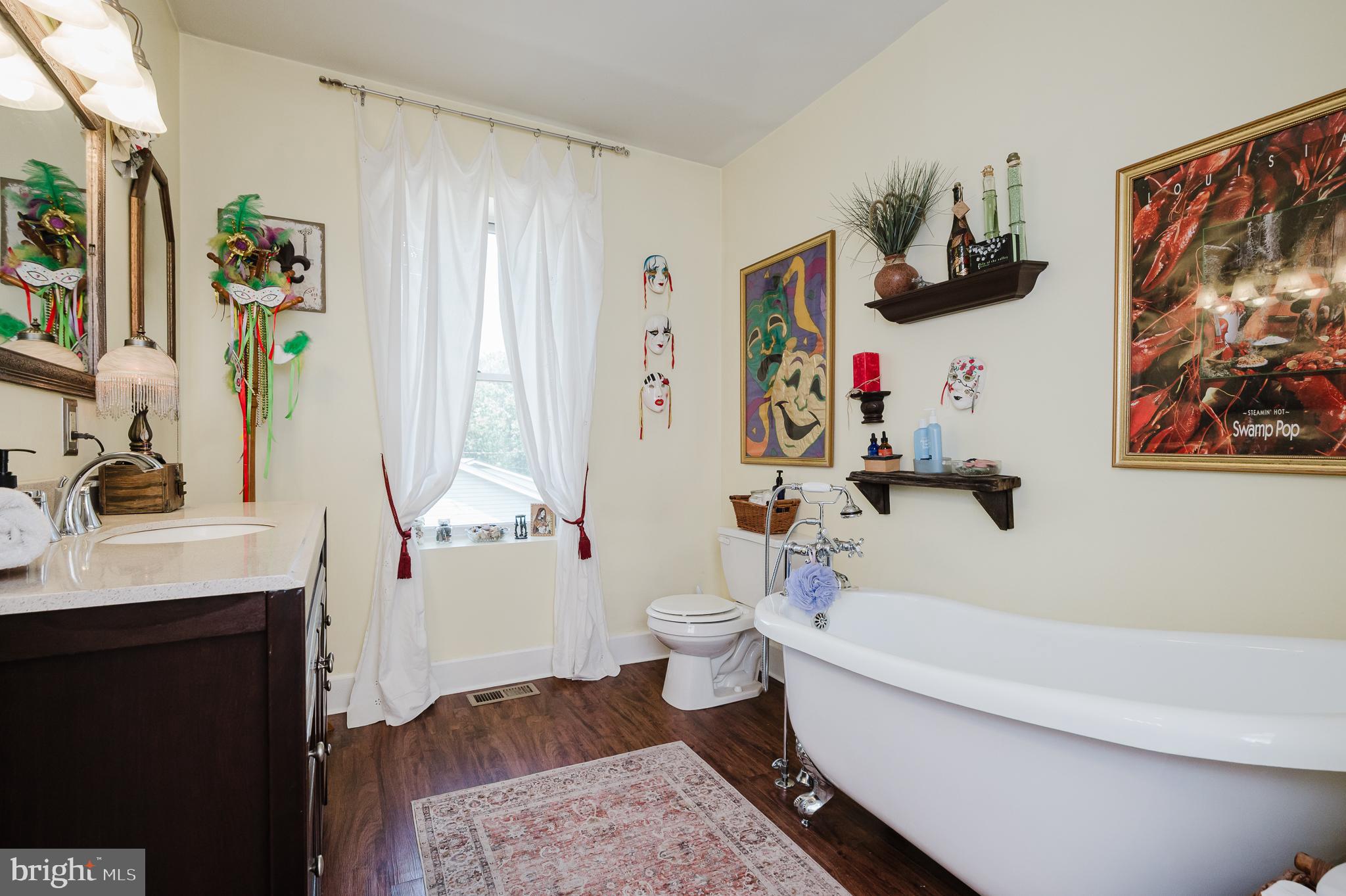 505 Arch Street Perryville, MD 21903 - Photo 47 of 88 Upstairs Full Bathroom with clawfoot tub