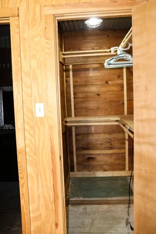 a view of shower area