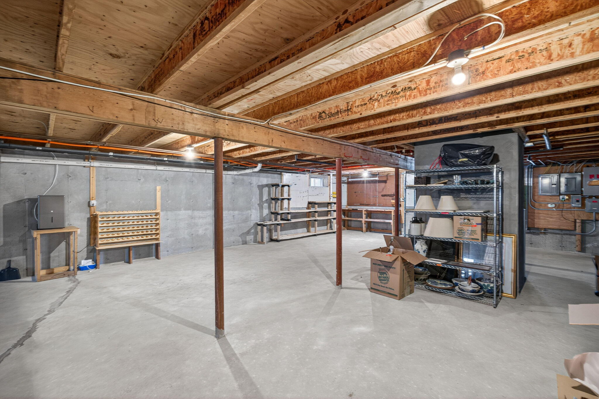 23 Dundee Circle Harwich, MA 02645 - Photo 27 of 33 a view of a storage room with racks