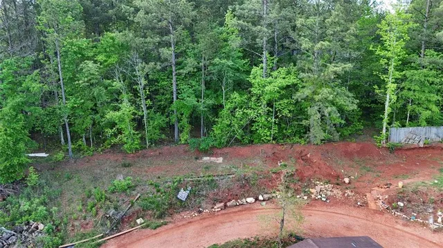 a view of an outdoor space with yard