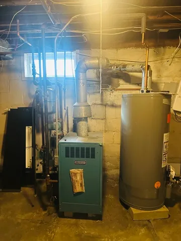 a view of a backyard with a garden