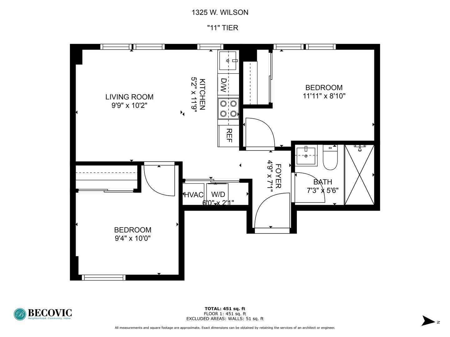 1325 West Wilson Avenue, Unit 1011 Chicago, IL 60640 - Photo 12 of 22 unknown