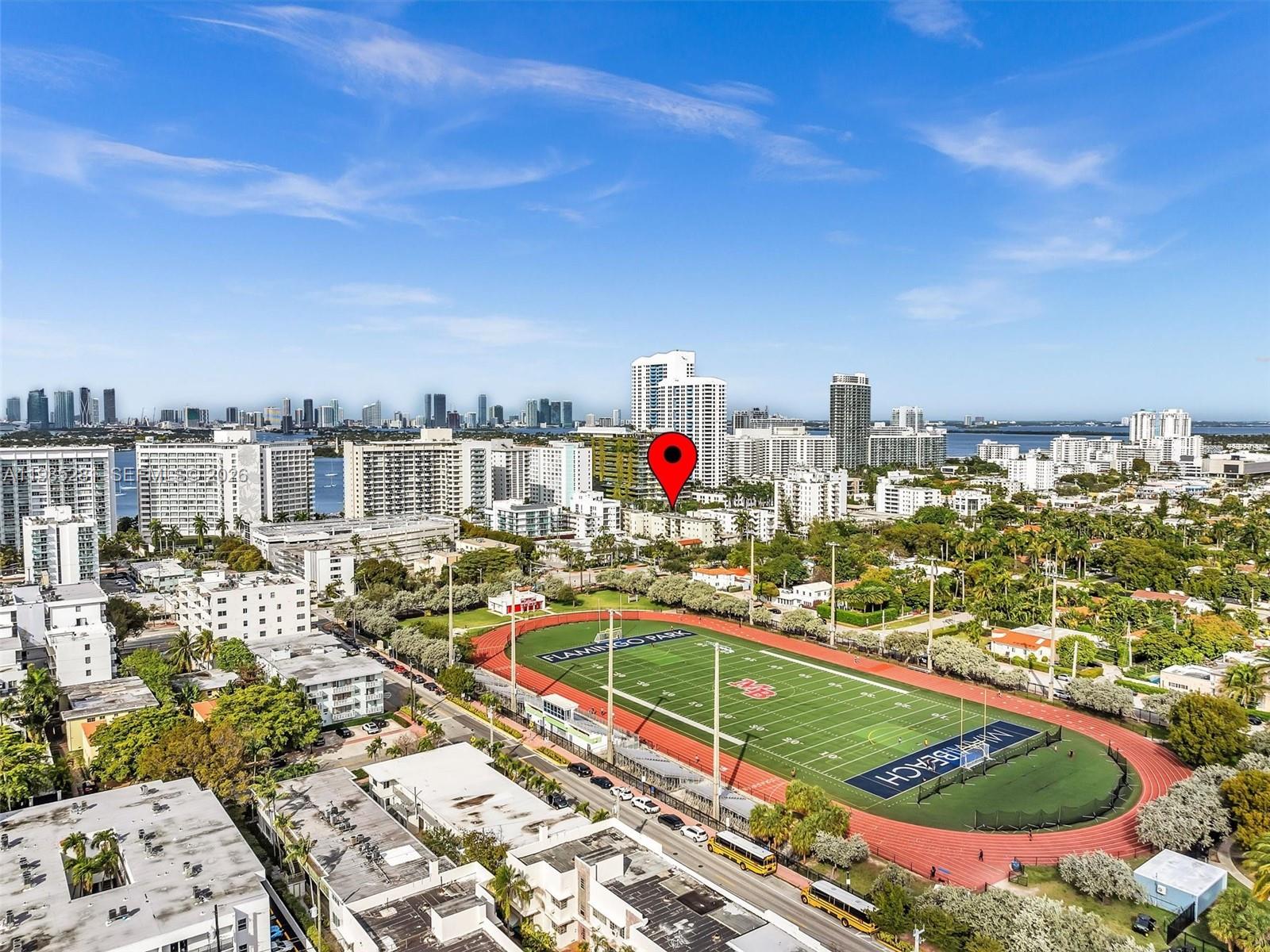 1236 Alton Road, Unit 304 Miami Beach, FL 33139 - Photo 27 of 28 a view of a city