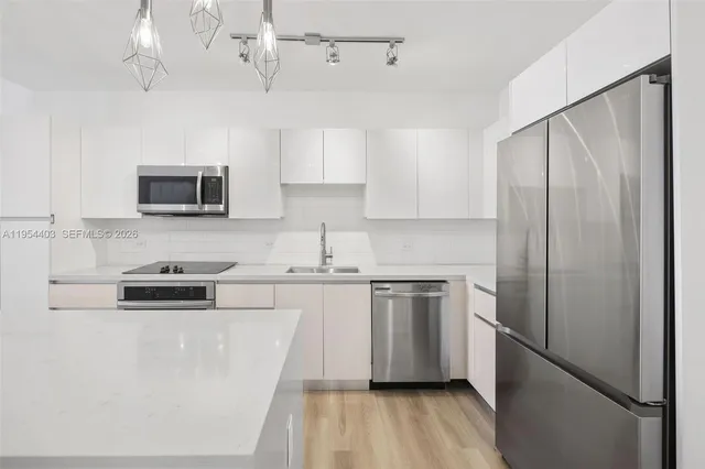 a view of a city skyline from a balcony