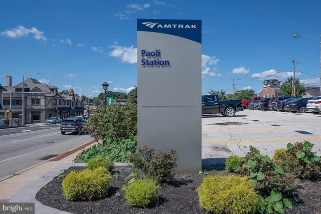 a sign that is on a pole