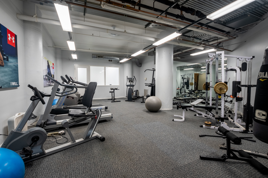 801 South Wells Street, Unit 102 Chicago, IL 60607 - Photo 25 of 26 a view of a room with gym equipment