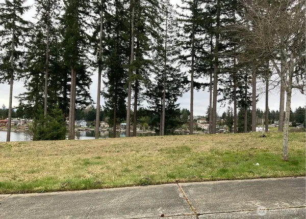 a house with trees in the background