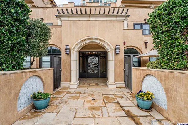 a view of entrance gate of the house