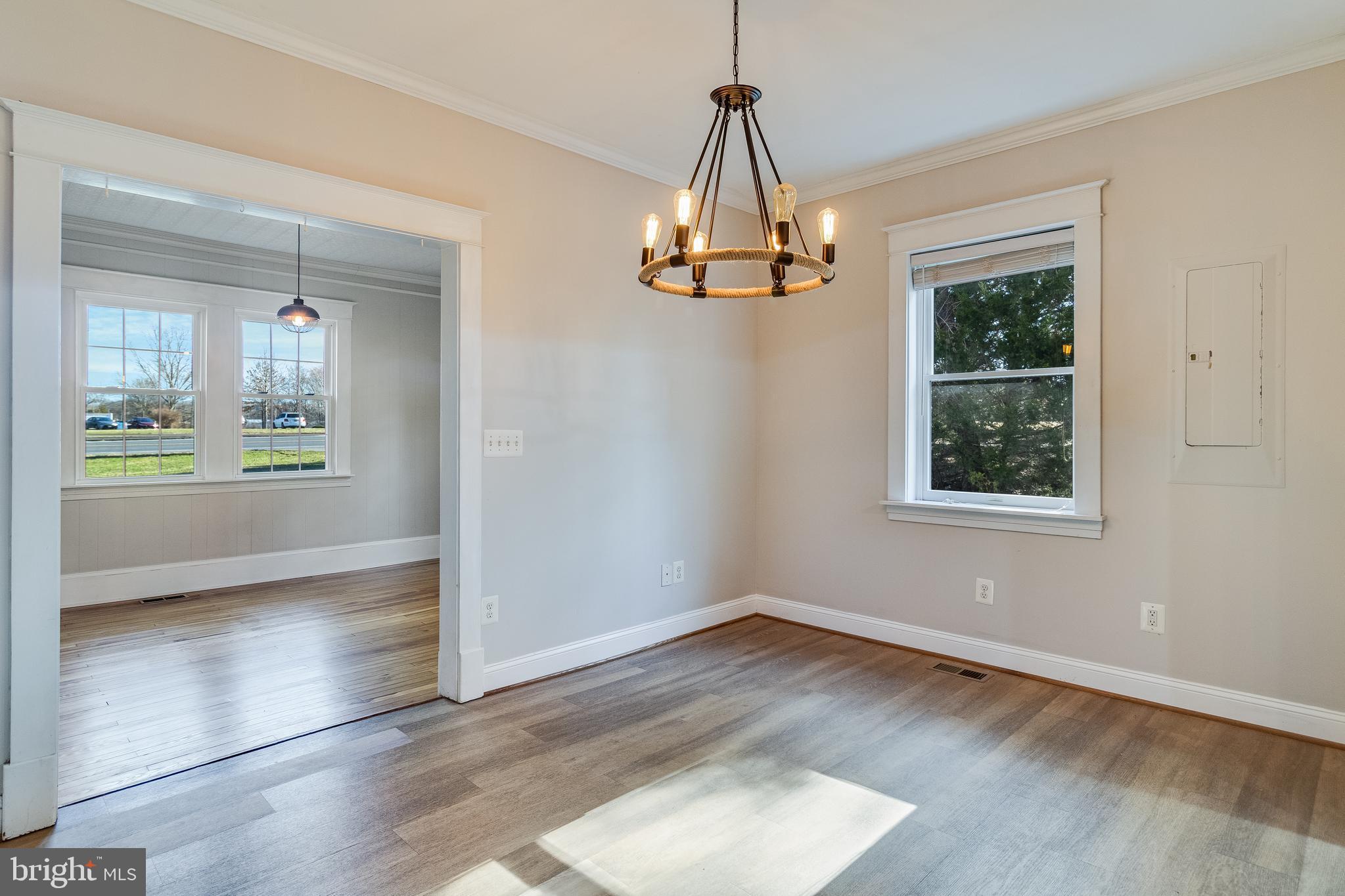 28055 Old Village Road Mechanicsville, MD 20659 - Photo 20 of 56 a view of empty room with wooden floor and window