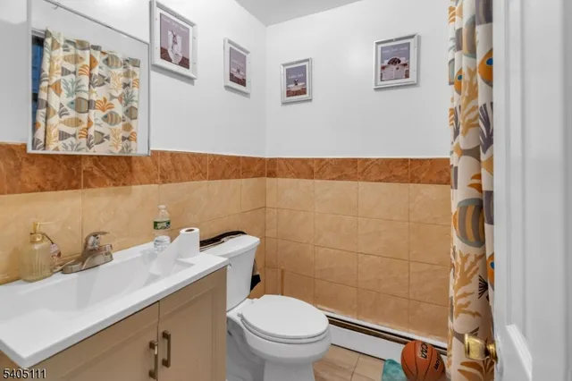 a bathroom with a sink and a toilet