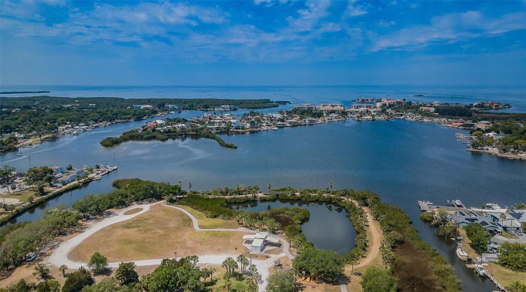 5433 Bluepoint Drive Port Richey, FL 34668 - Photo 49 of 50 an aerial view of ocean residential house with outdoor space