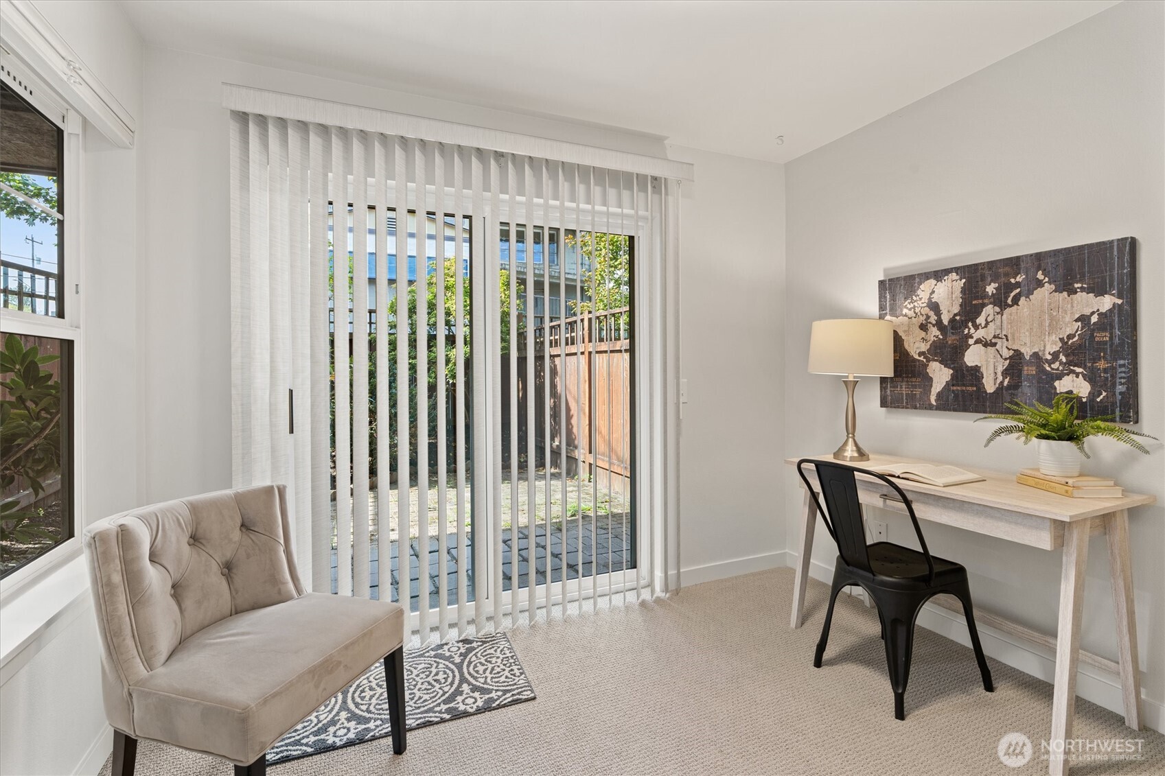 10311 Midvale Avenue North, Unit A Seattle, WA 98133 - Photo 14 of 19 a living room with furniture and a window
