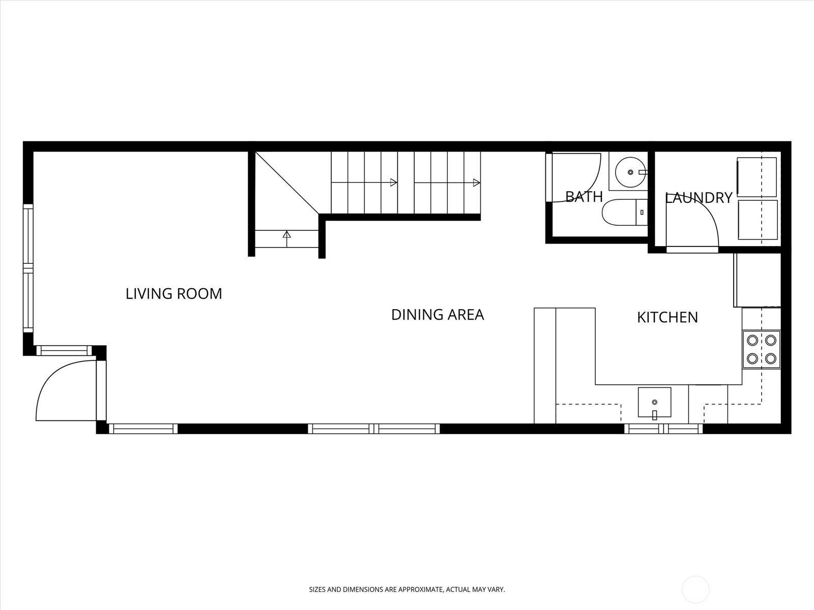10311 Midvale Avenue North, Unit A Seattle, WA 98133 - Photo 18 of 19 a picture of floor plan