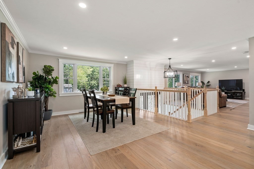 35 Longmeadow Road Medfield, MA 02052 - Photo 5 of 41 a view of a dining room with furniture window and wooden floor