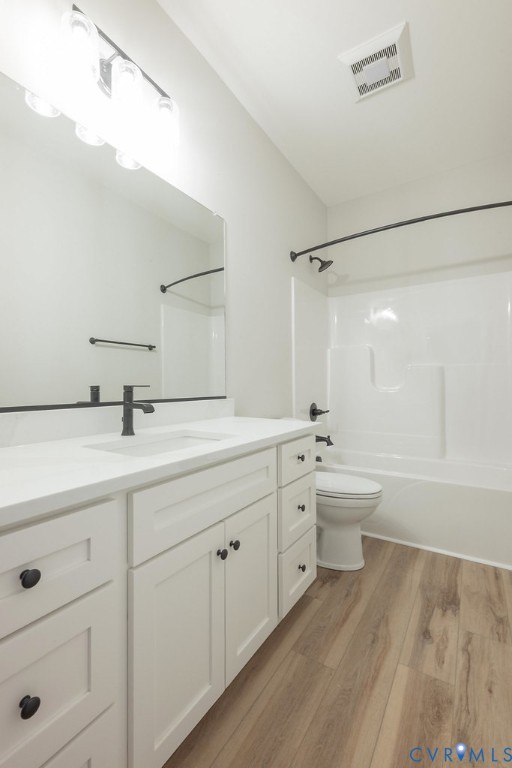 1 Tabscott Road Kents Store, VA 23084 - Photo 34 of 42 White vanity with a solid surface countertop, an i