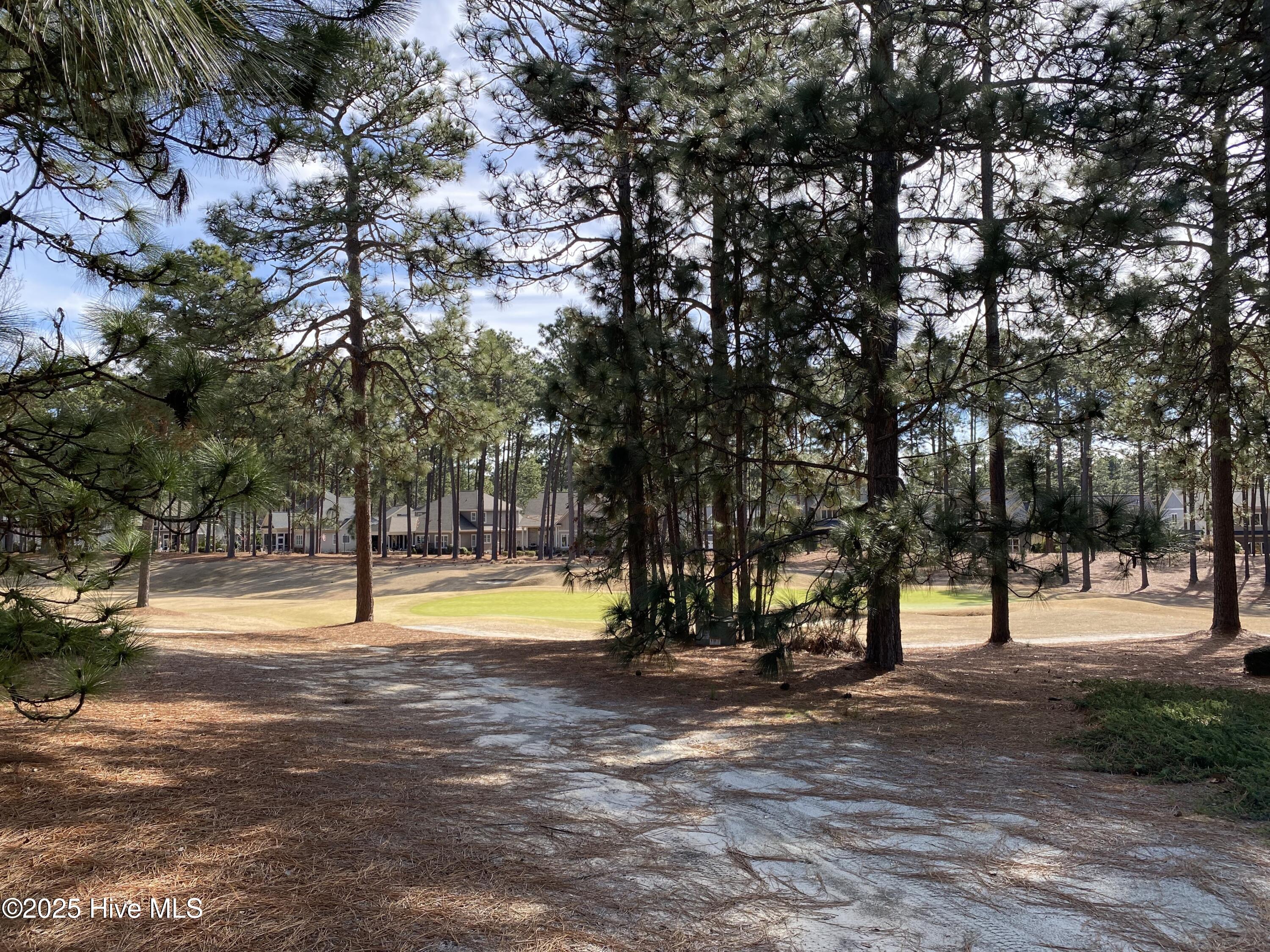 130 Cochran Castle Circle Pinehurst, NC 28374 - Photo 5 of 8 View from back of lot - Pinehurst No. 9 Golf Course designed by Jack Nicklaus.