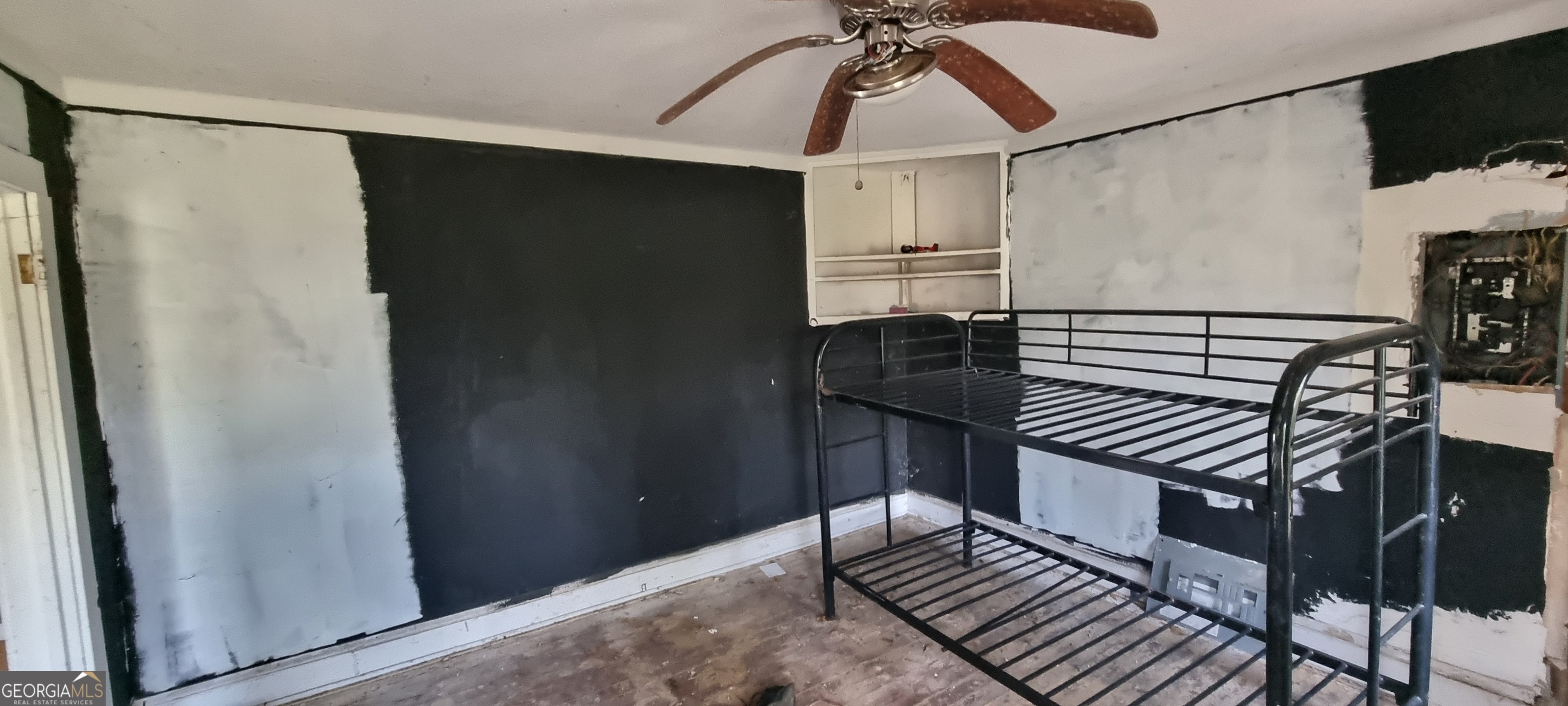 19 Landers Street Newnan, GA 30263 - Photo 30 of 40 a view of a hallway with stairs and a chandelier