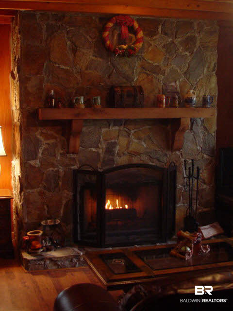 16981 Ferry Road Fairhope, AL 36532 - Photo 6 of 32 Stone fireplace