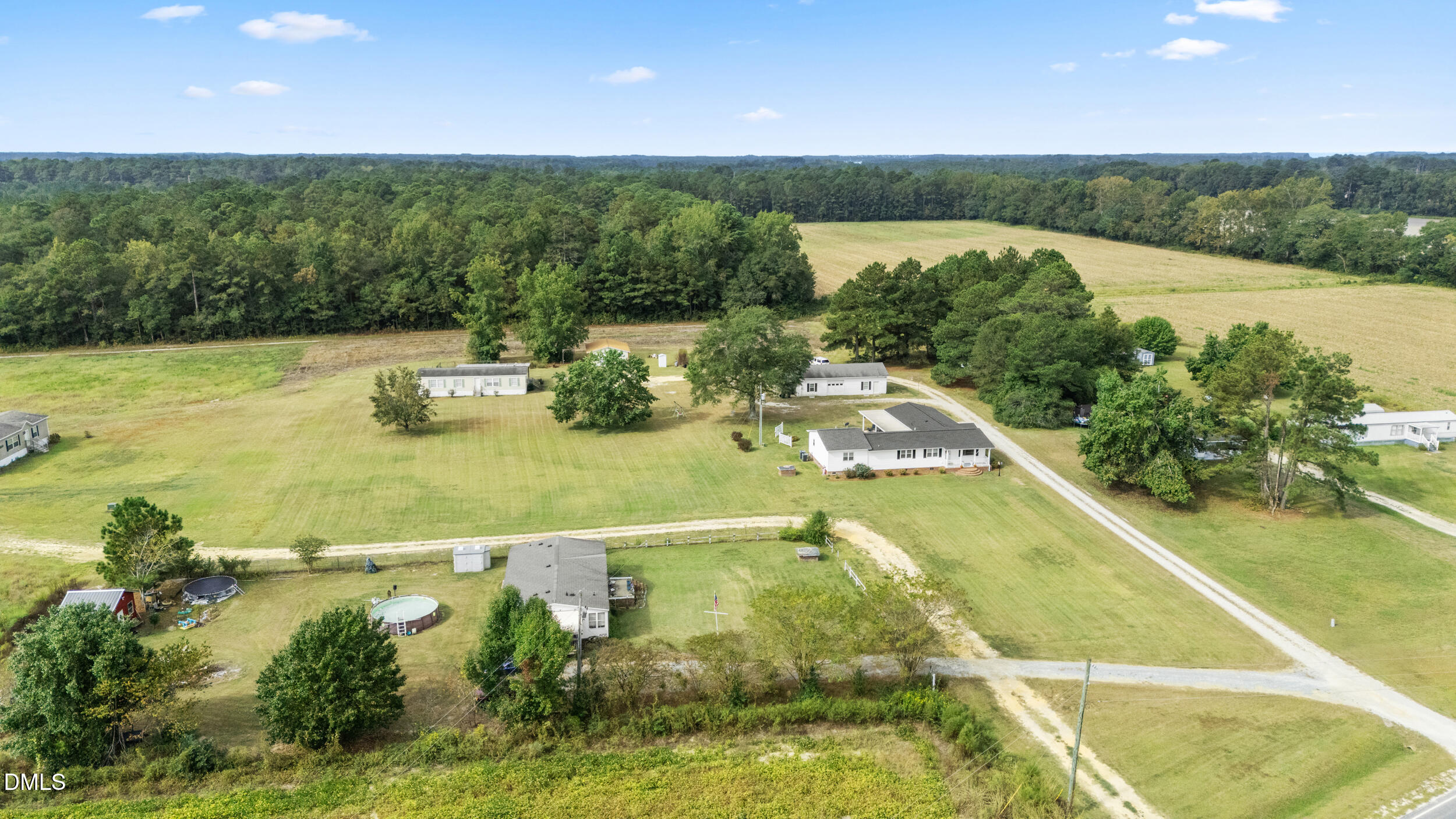 8056 Concord Church Road Autryville, NC 28318 - Photo 43 of 48 a view of a swimming pool from a balcony