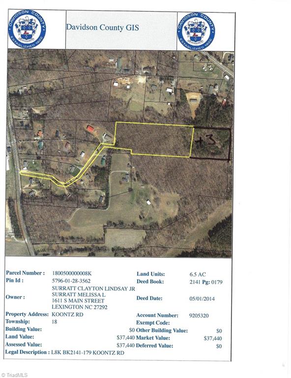 0 Koontz Road Lexington, NC 27295 - Photo 13 of 13 Gallery Image 13