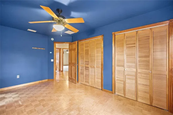 a aerial view of a house