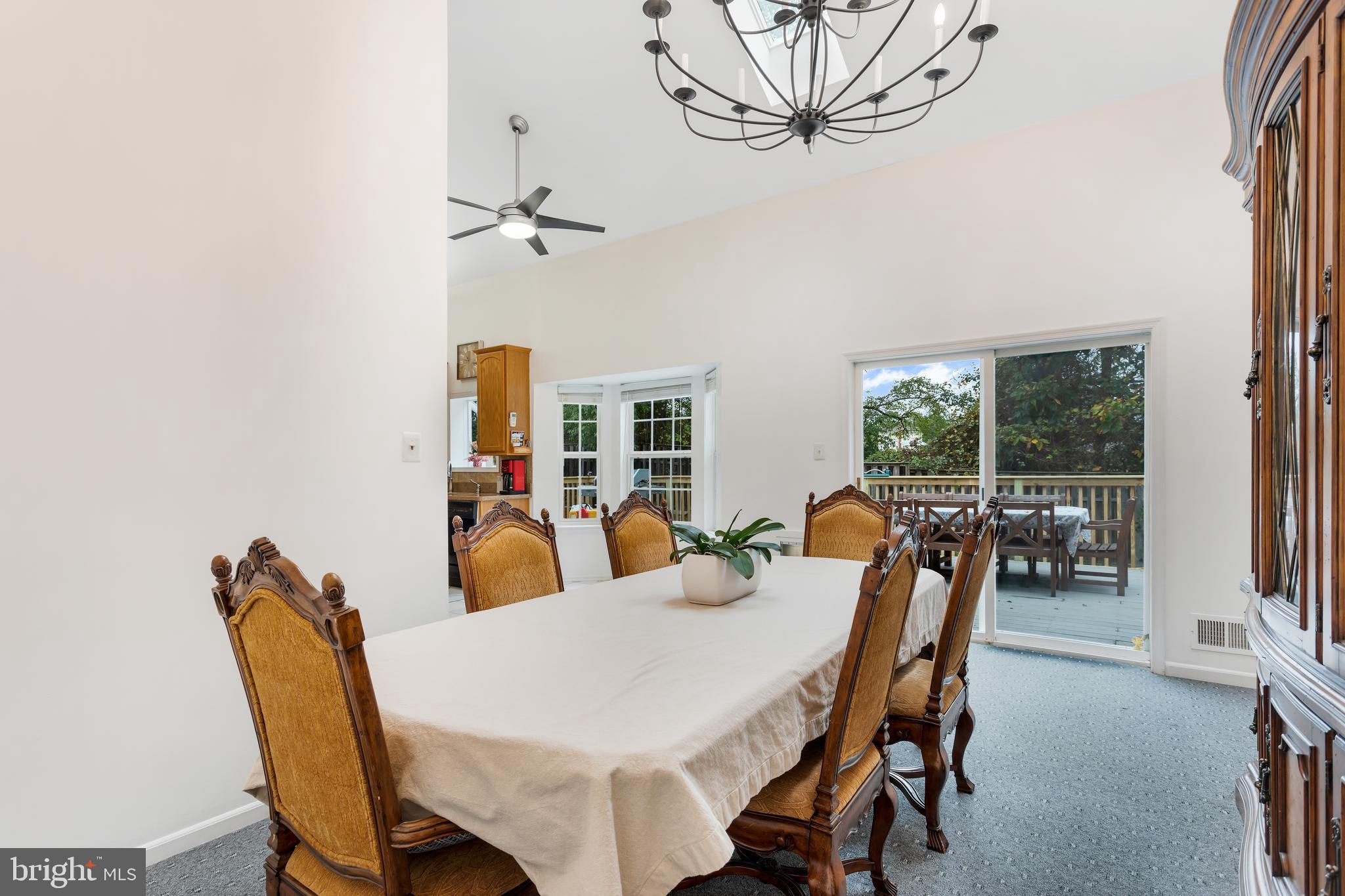 135 Cornflower Road Trenton, NJ 08620 - Photo 19 of 31 a view of a dining room with furniture window and outside view