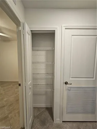 a view of water heater room