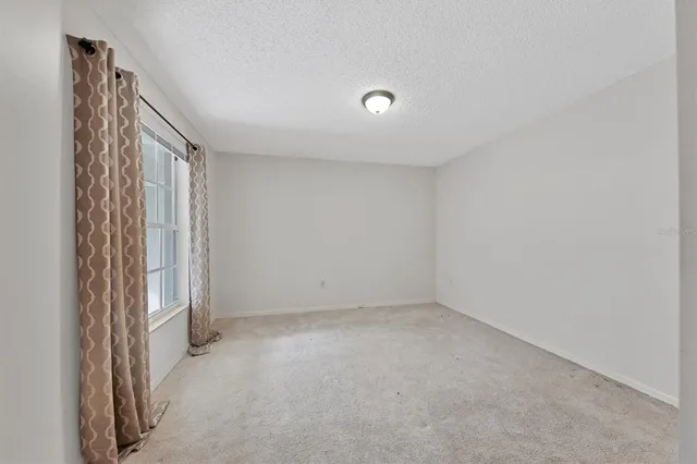 a view of a large window with a glass door