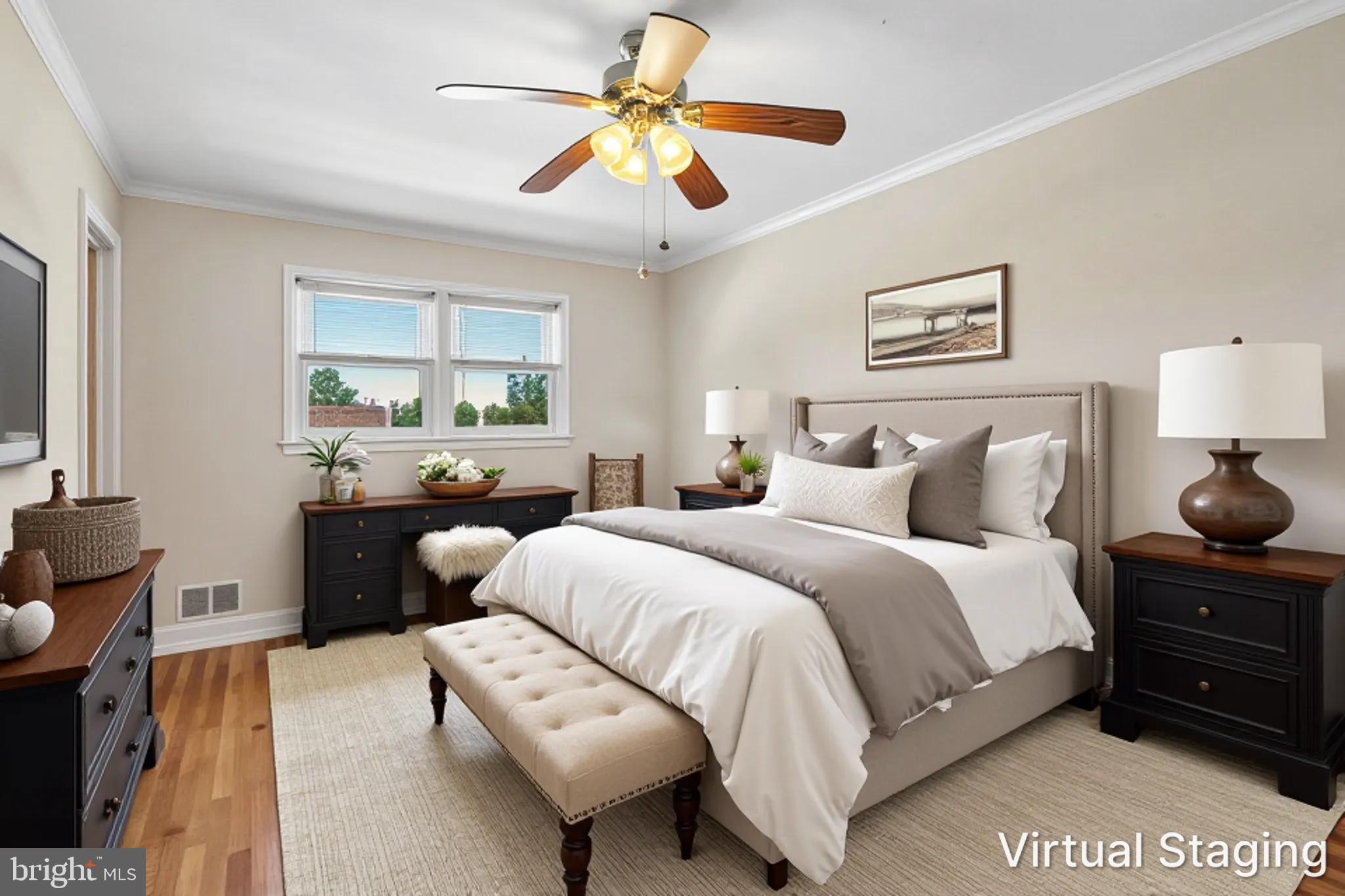 56 Whitehall Road Hamilton, NJ 08690 - Photo 26 of 37 Serene bedroom with modern elegance.