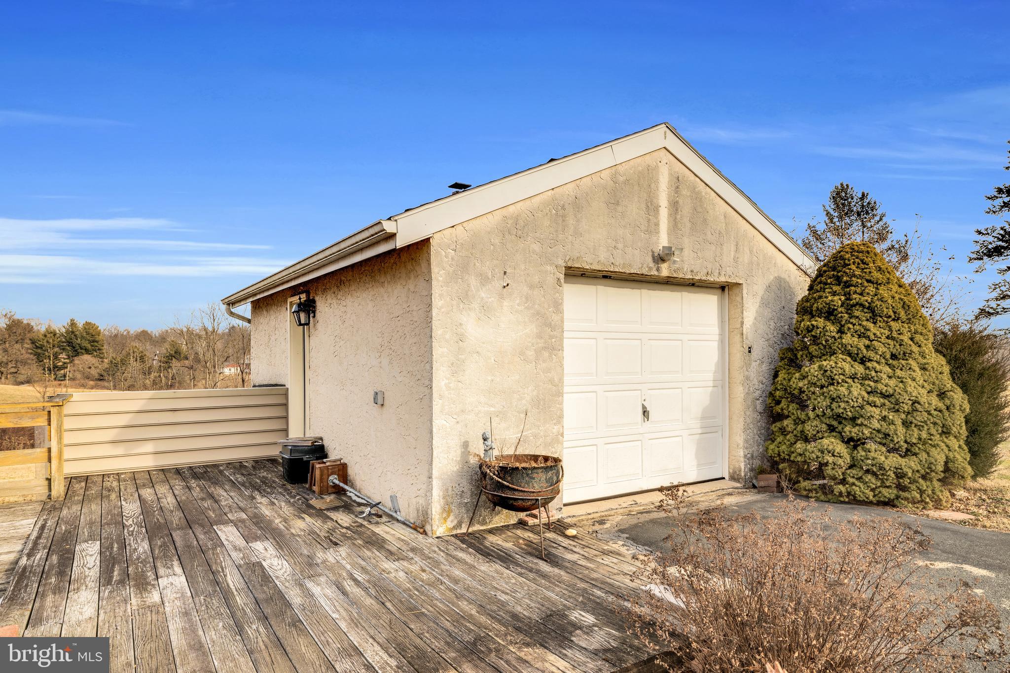 160 Old Tulpehocken Road Birdsboro, PA 19508 - Photo 17 of 21 Deck and Garage