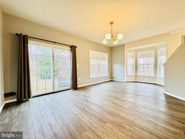 a view of empty room