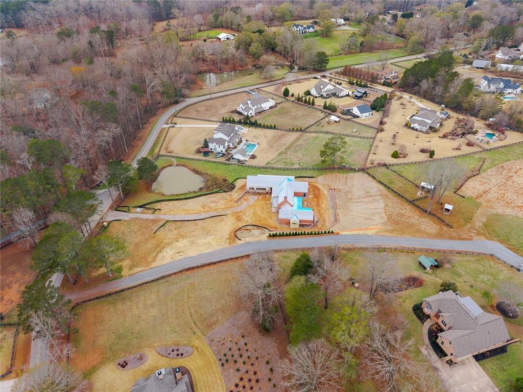 1350-a J A J Land Road Canton, GA 30115 - Photo 9 of 23 an aerial view of a house with a yard