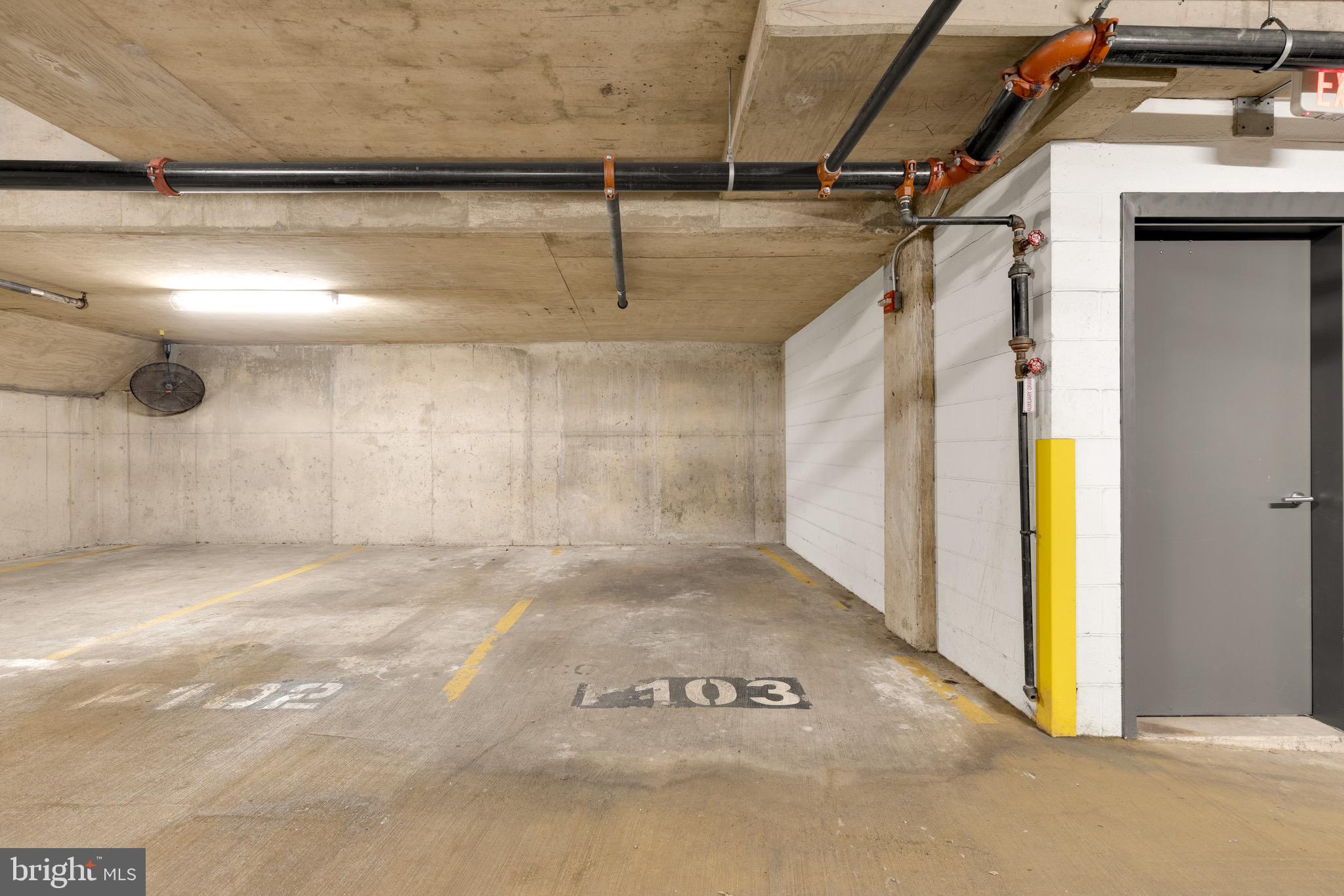 1401 Church Street Northwest, Unit 523 Washington, DC 20005 - Photo 25 of 27 a view of a garage