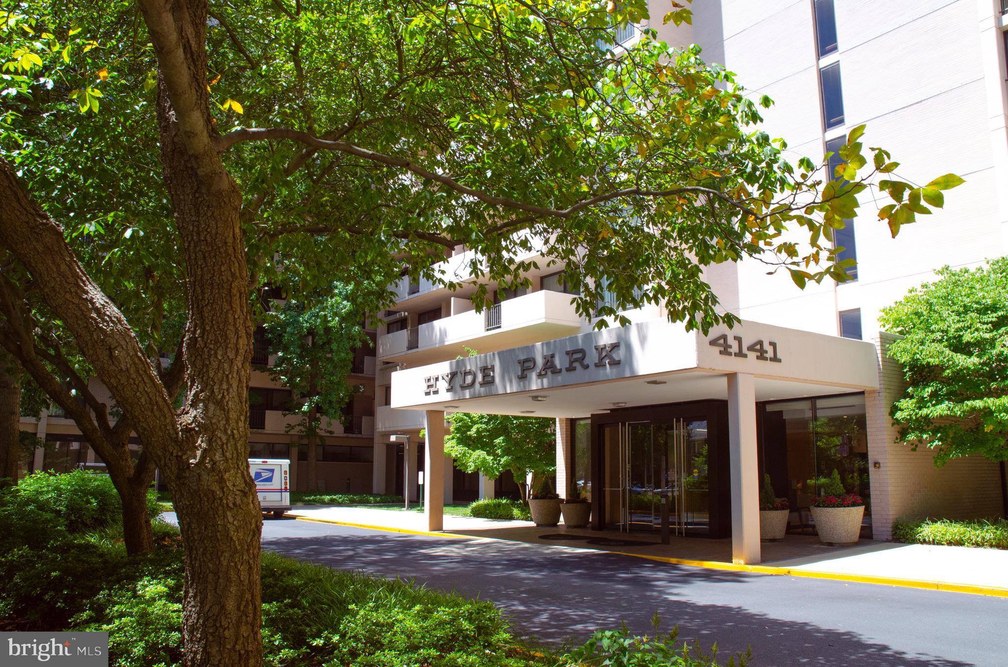 4141 North Henderson Road, Unit 104 Arlington, VA 22203 - Photo 1 of 32 Front of Hyde Park 4141 N Henderson Road