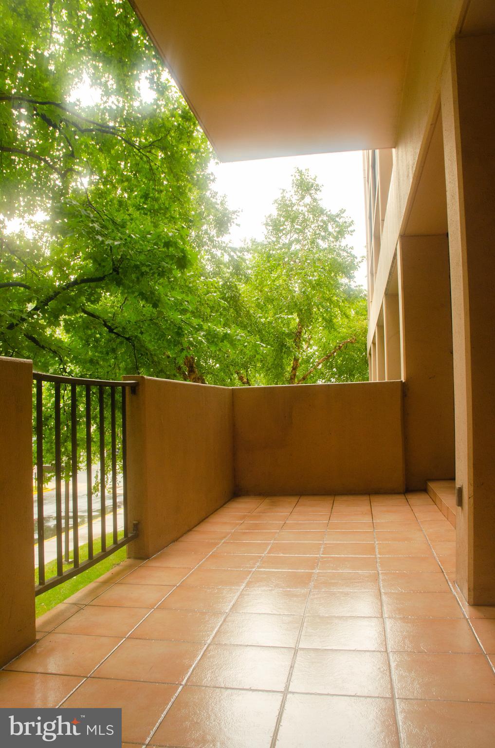 4141 North Henderson Road, Unit 104 Arlington, VA 22203 - Photo 19 of 32 Enjoy morning coffee on this spacious patio. .