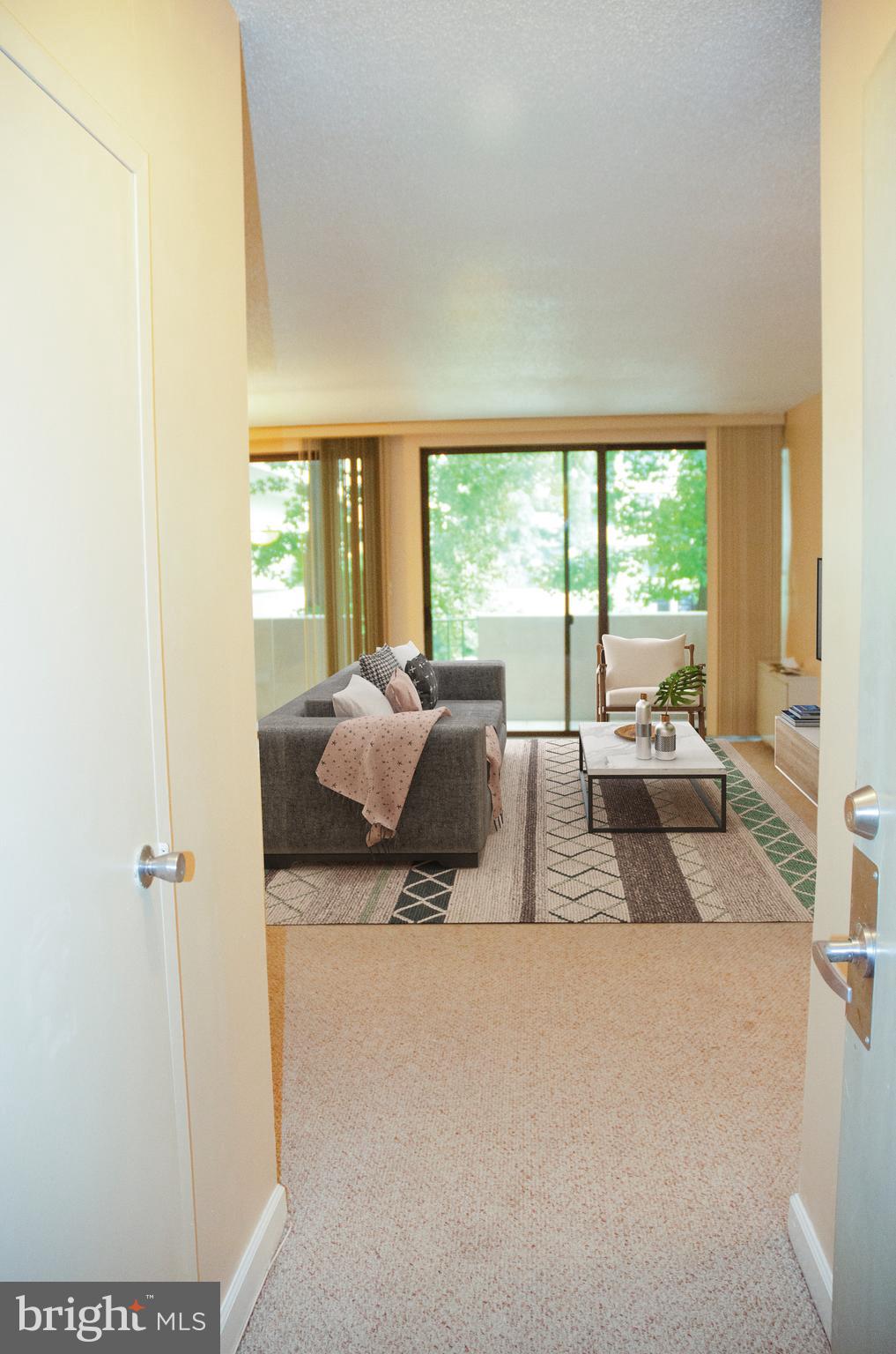 4141 North Henderson Road, Unit 104 Arlington, VA 22203 - Photo 6 of 32 Front entrance to unit.