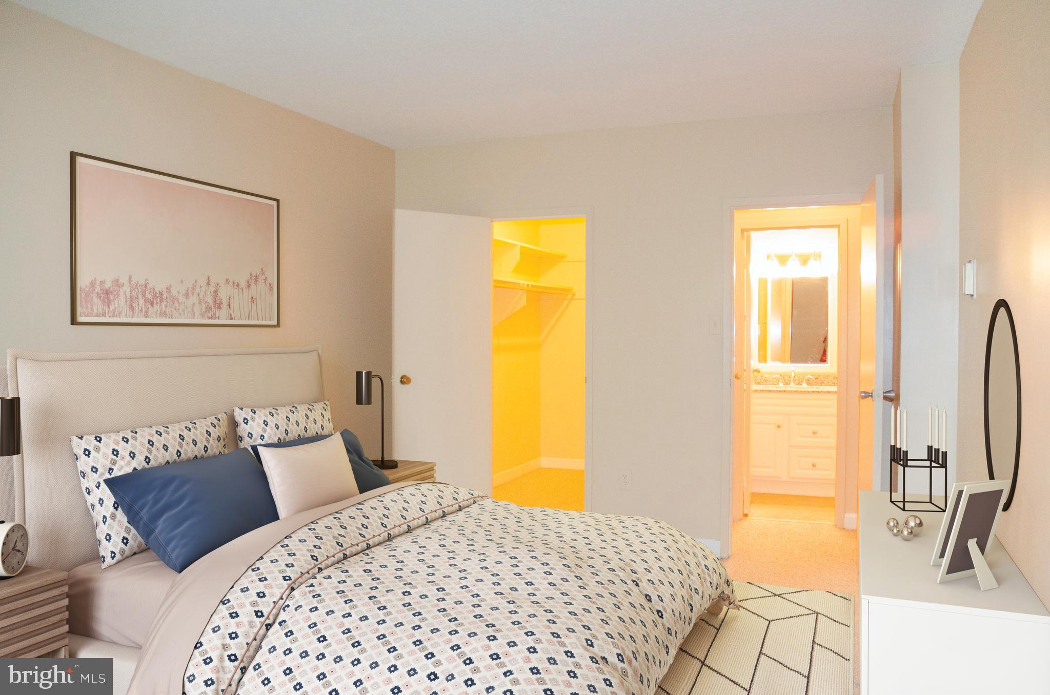 4141 North Henderson Road, Unit 104 Arlington, VA 22203 - Photo 10 of 32 Bedroom view of walk in closet.