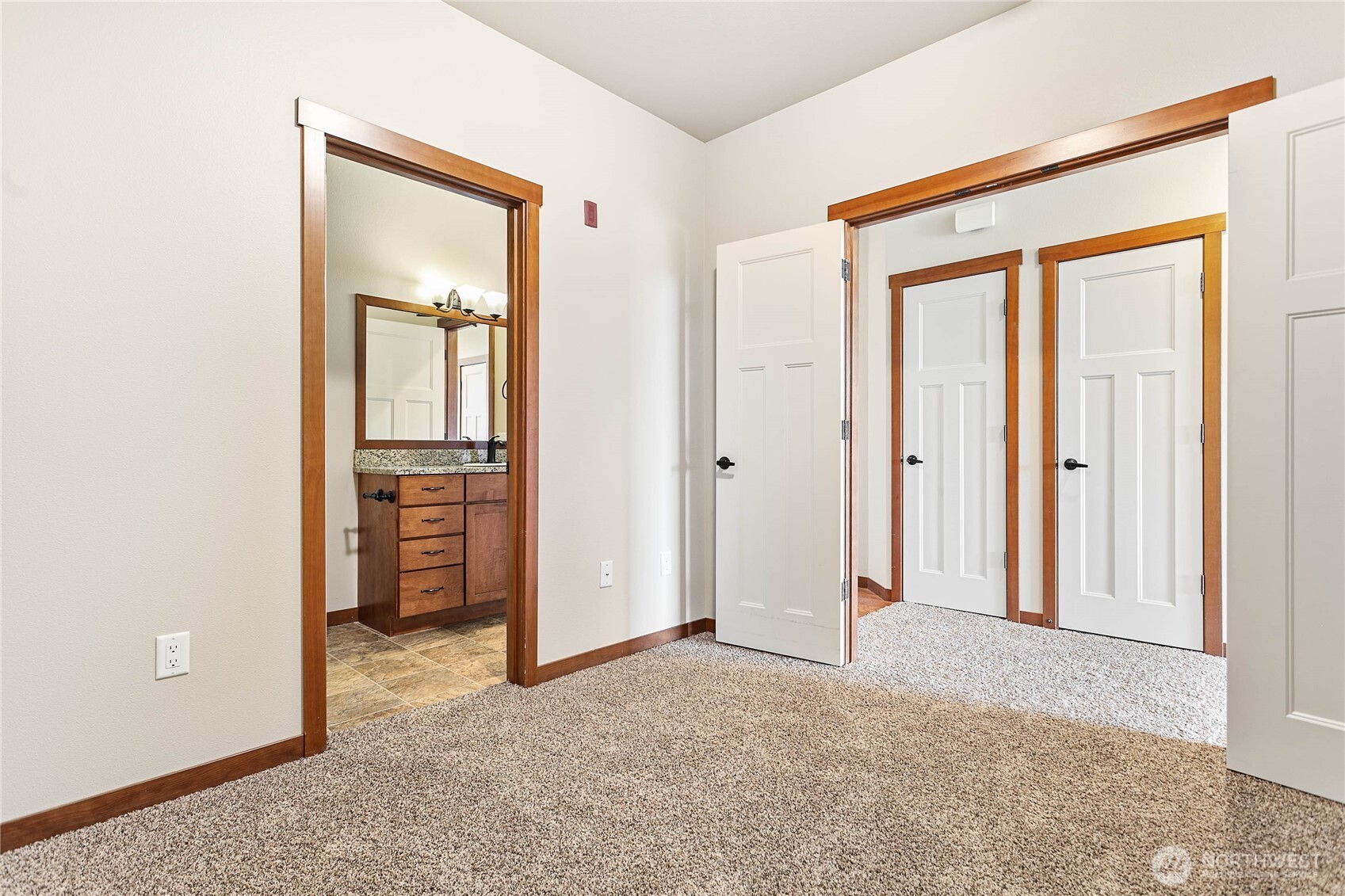 8780 Depot Road, Unit 308 Lynden, WA 98264 - Photo 14 of 36 an empty room with closet and a bathroom