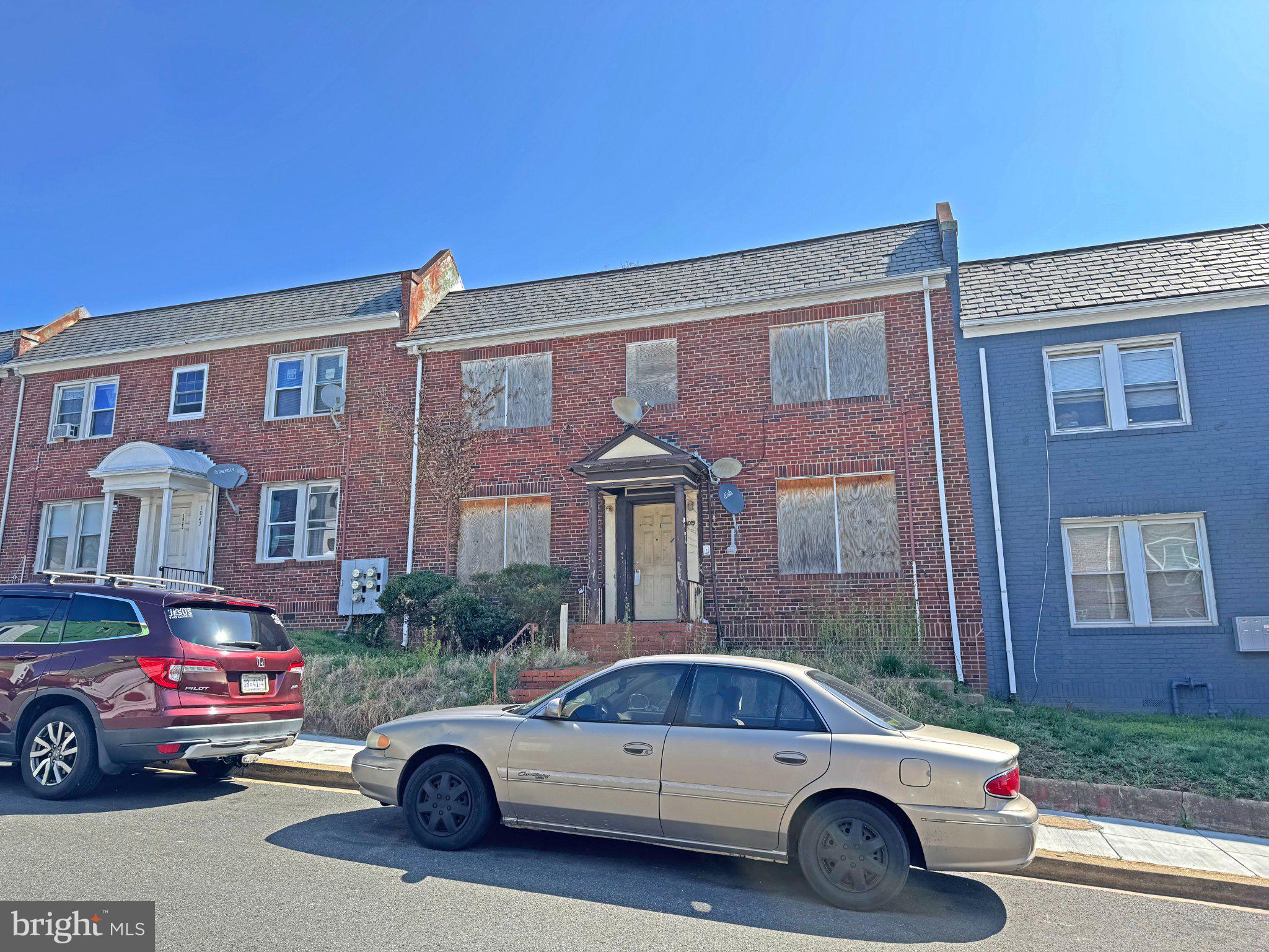 1019 18th Street Northeast Washington, DC 20002 - Photo 3 of 6 Charming brick facade with potential.