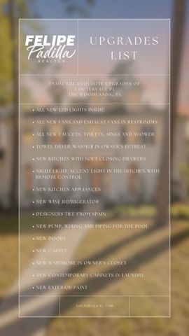 $897,500 | 3 Outervale Place, The Woodlands, TX 77381