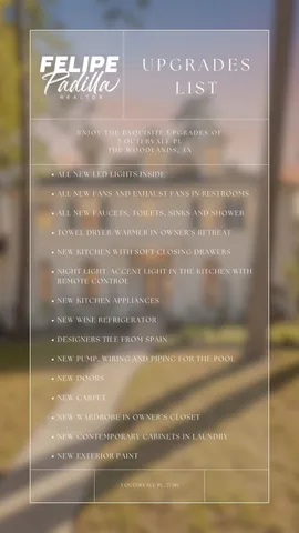 $897,500 | 3 Outervale Place, The Woodlands, TX 77381