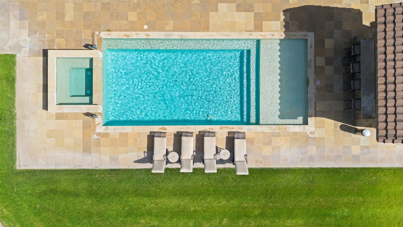 4529 Ranch Road 3347 Round Mountain, TX 78663 - Photo 19 of 36 a view of backyard with garden