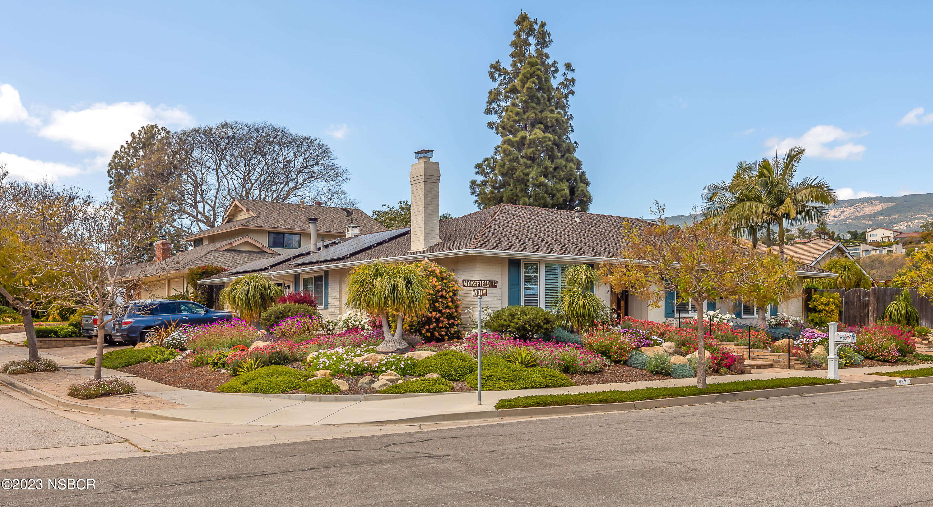 629 Wakefield Road Goleta, CA 93117 - Photo 22 of 22 a front view of a house with garden