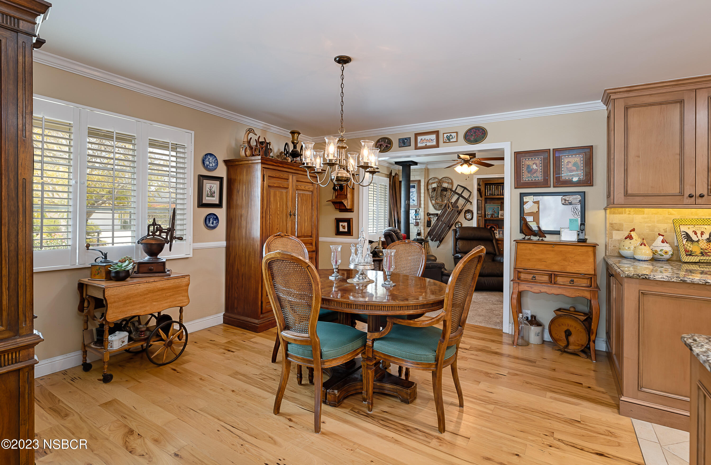 629 Wakefield Road Goleta, CA 93117 - Photo 6 of 22 a view of a dining room with furniture window and wooden floor
