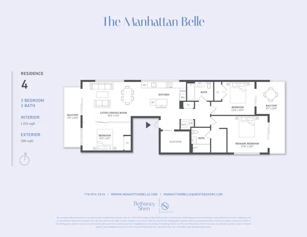 $2,150,000 | 1110 Manhattan Avenue, Unit 4 | Greenpoint