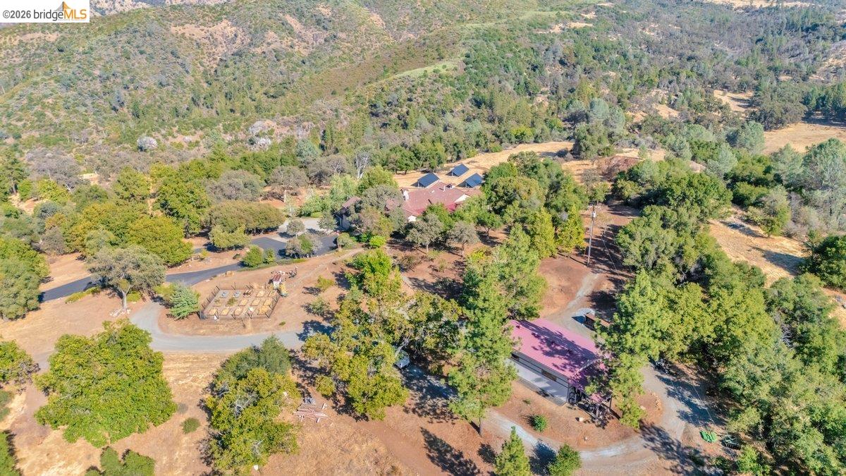 13700 Clements Road Groveland, CA 95321 - Photo 70 of 93 Bird's eye view of a heavily wooded area
